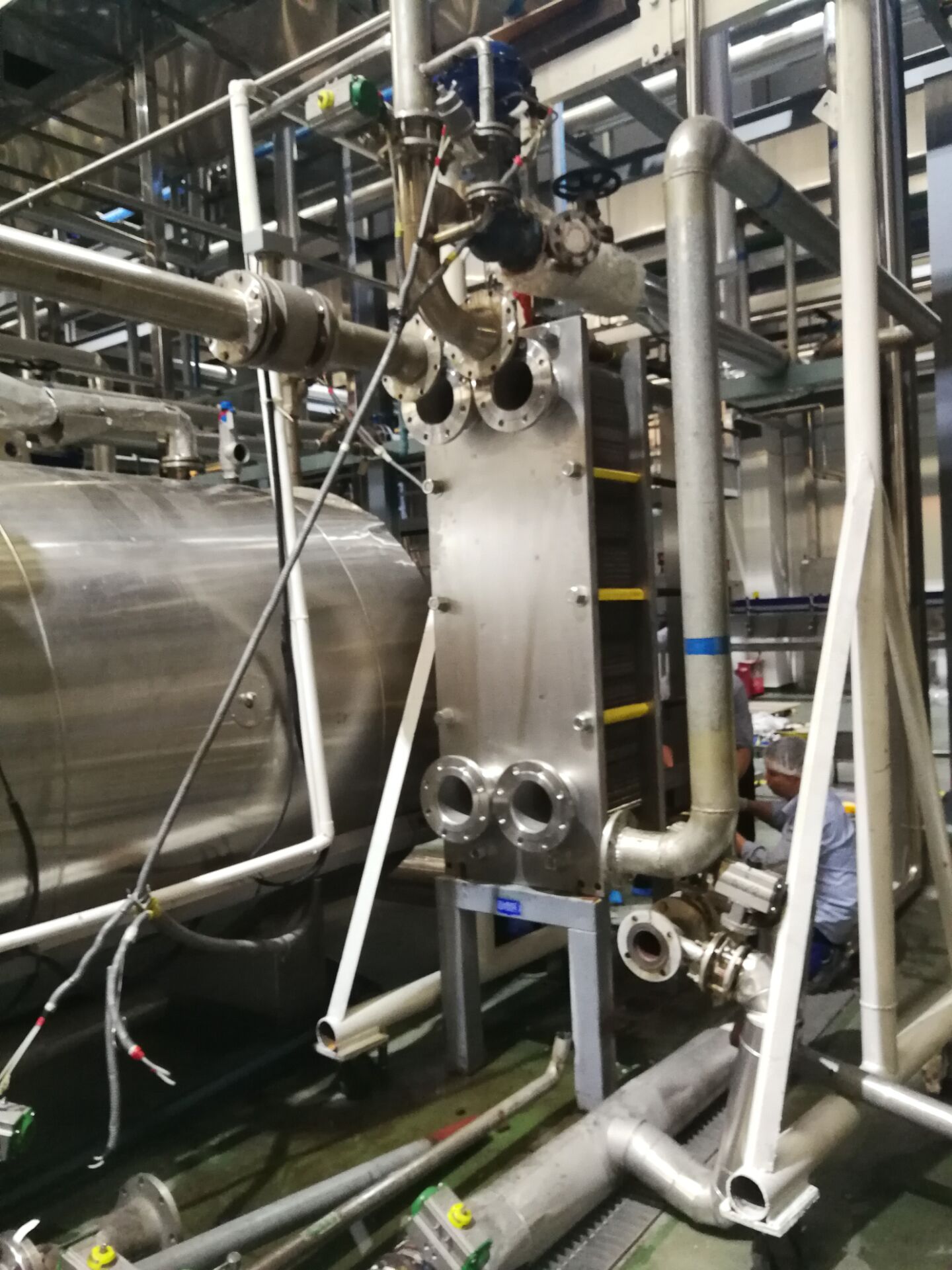 卫生级板式换热器应用案例