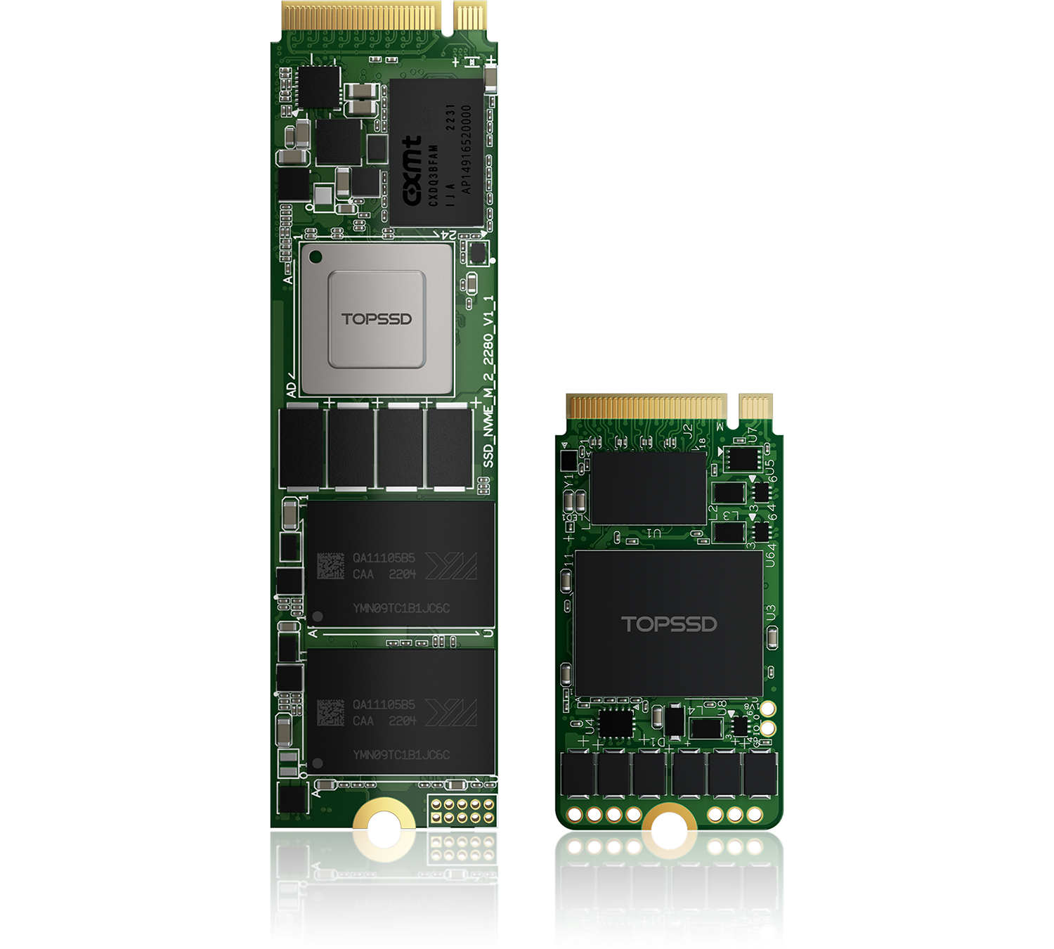 天硕M.2 NVMe SSD工业级固态硬盘