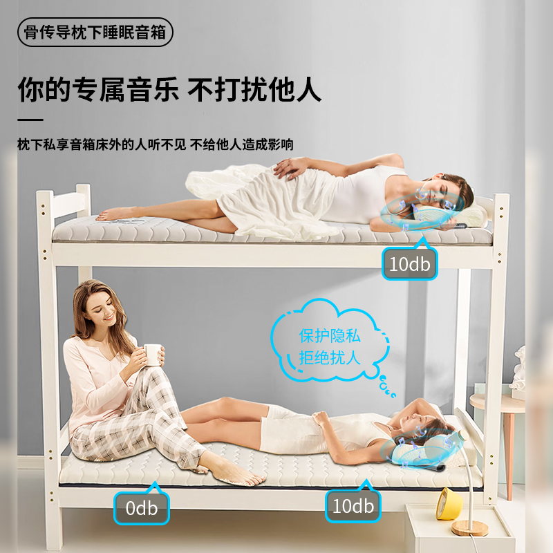 礼途 QY09 骨传导枕下睡眠音箱|内置32G存储·蓝牙5.3·数显定时·15小时续航产品图 8