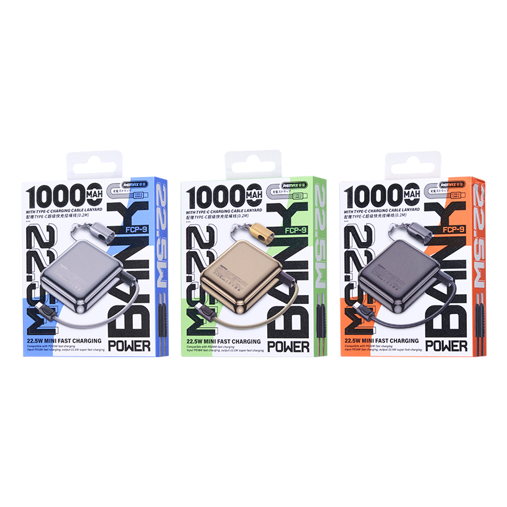REMAX睿量 FCP-9 22.5W 迷你版铝合金挂绳线快充移动电源10000mAh|10000mAh·20W快充·LED数显·铝合金机身产品图 2