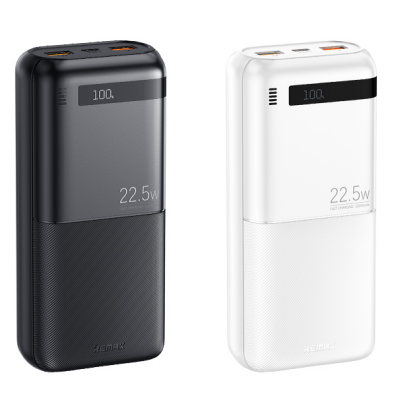 REMAX睿量 RPP-72 领航者 20W+22.5W PD+QC快充移动电源｜20000mAh·20W快充
