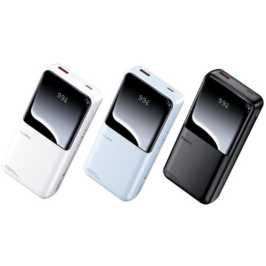REMAX睿量 RPP-680 赛乐 20W+22.5W 自带双快充线移动电源｜20000mAh·20W快充·自带快充线·LED数显