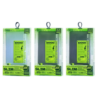 REMAX睿量 RPP-109 薄卡Pro 20W 数显金属磁吸无线快充移动电源|10000mAh·20W快充·磁吸无线充·LED数显产品图 2