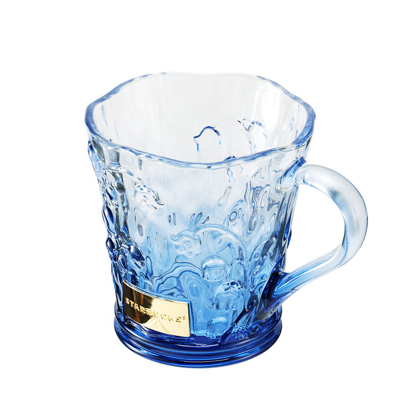 星巴克 11179924 铃兰款徽章玻璃杯415ml|415ml·广口易清洗产品图 2
