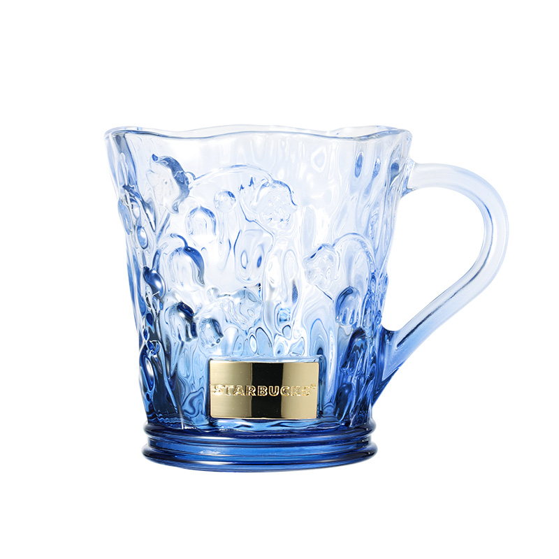 星巴克 11179924 铃兰款徽章玻璃杯415ml|415ml·广口易清洗产品图 3
