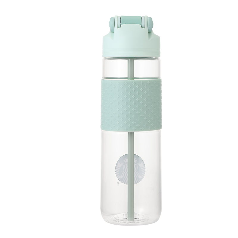 星巴克 11156056 清透薄荷绿款运动杯710ml|710ml·吸管畅饮·密封防漏产品图 4