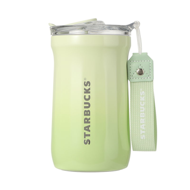 星巴克 11168497 清新款菱纹咖啡杯500ml|500ml·真空锁温·单手开盖产品图 2