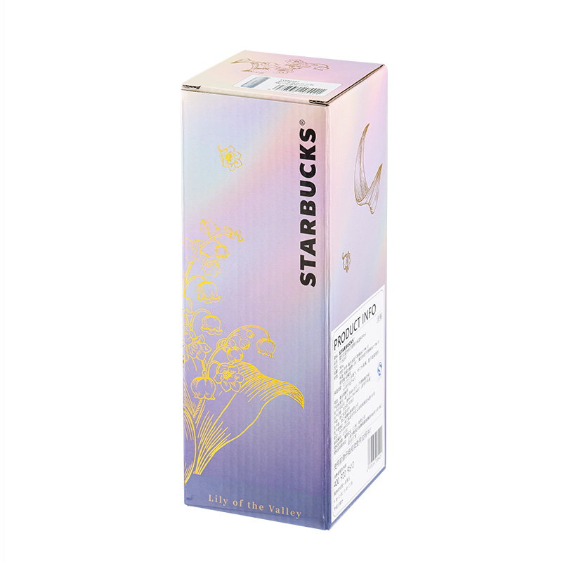 星巴克 11180597 铃兰款随行保温杯蓝色390ml｜390mL·真空锁温产品图 8