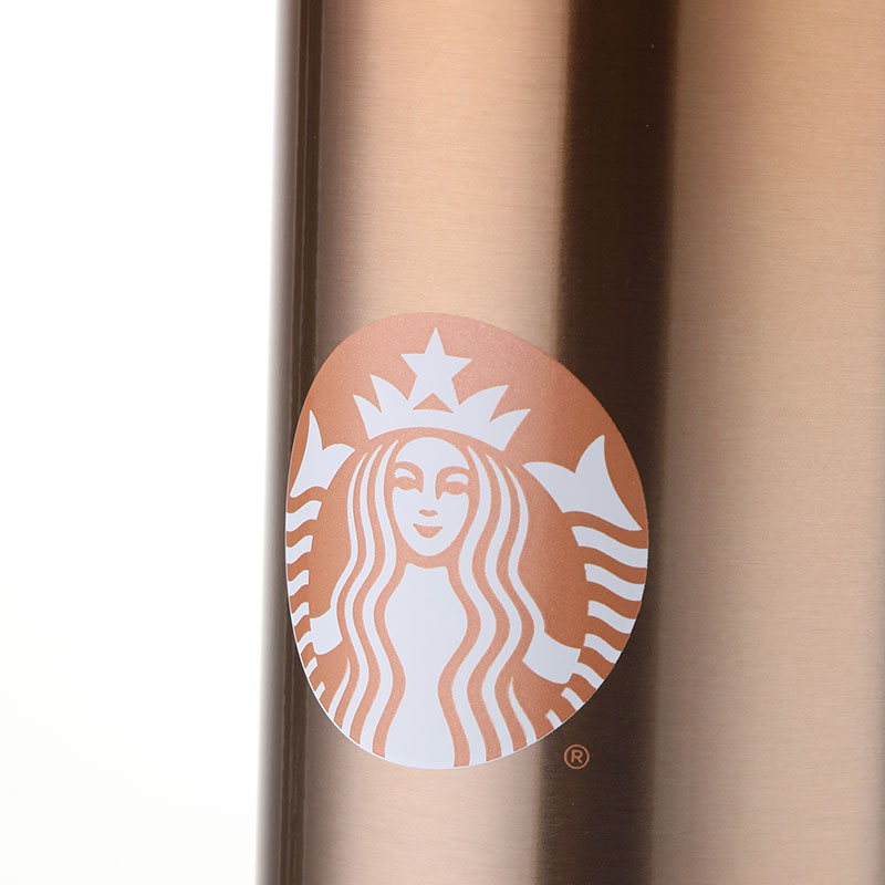 星巴克 11155128 幸运金款钢盖保温杯266ml|266ml·真空锁温·密封防漏产品图 6