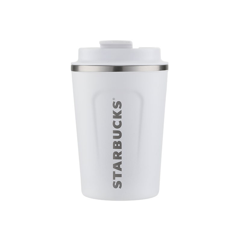 星巴克 11149173 经典随行杯珍珠白355ml|355ml·真空锁温·单手开盖产品图 2