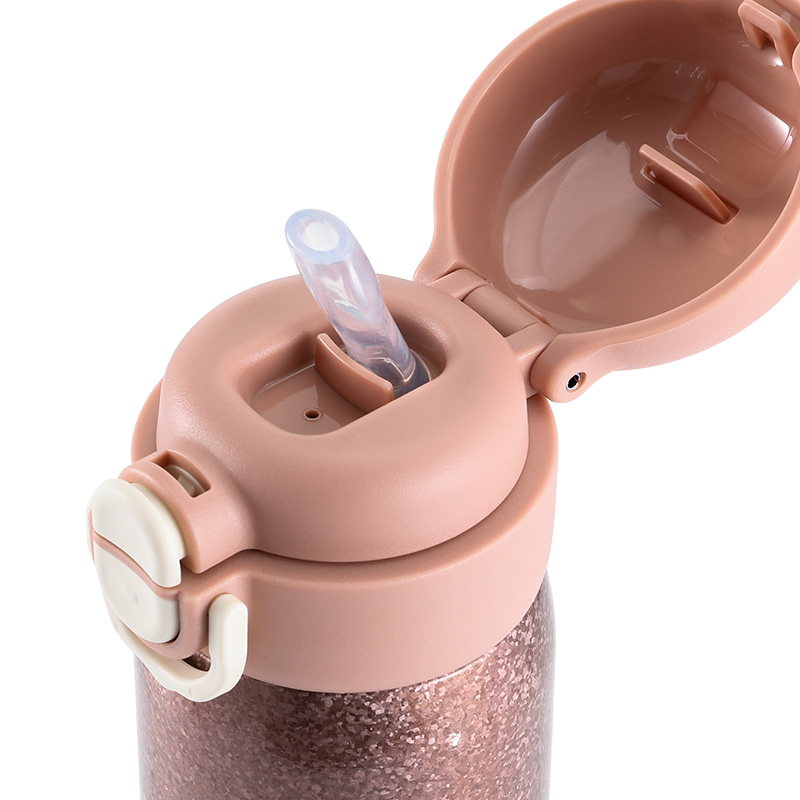 乐扣乐扣 LHC6684FU 钛享纯钛双盖弹跳杯350ml|350ml·双层纯钛·真空锁温·一键弹盖产品图 5