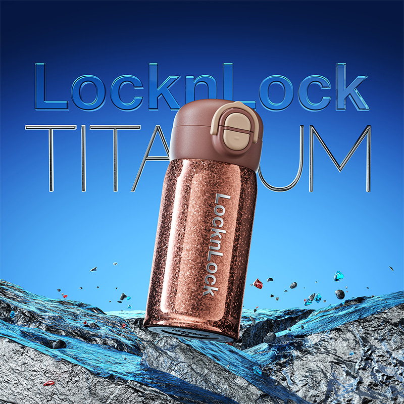 乐扣乐扣 LHC6684FU 钛享纯钛双盖弹跳杯350ml|350ml·双层纯钛·真空锁温·一键弹盖产品图 7
