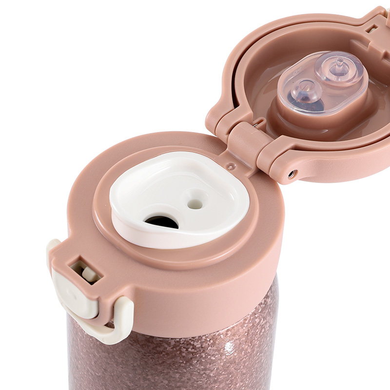 乐扣乐扣 LHC6684FU 钛享纯钛双盖弹跳杯350ml|350ml·双层纯钛·真空锁温·一键弹盖产品图 6