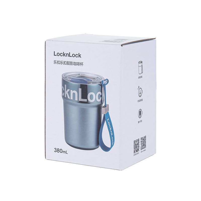 乐扣乐扣 LHC6712FU 靓影咖啡杯蓝色380ml|380ml·真空锁温产品图 8