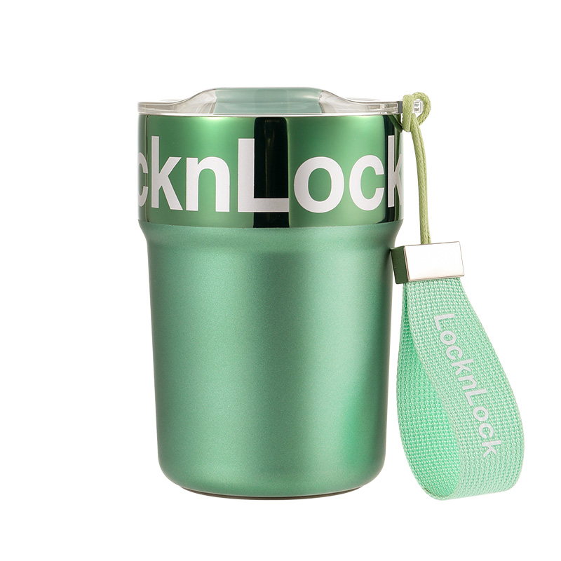 乐扣乐扣 LHC6713FU 靓影咖啡杯绿色380ml|380ml·真空锁温产品图 3