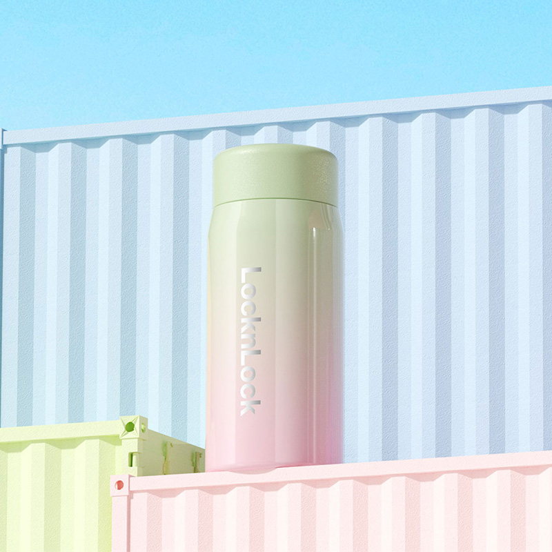 乐扣乐扣 LHC6687FU 悠悠桃口袋杯180ml|180ml·316不锈钢内胆·真空锁温·密封防漏产品图 7