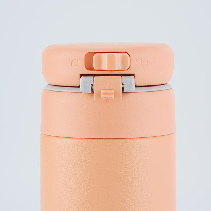 乐扣乐扣 LHC3289YRED 立立推盖保温杯350mL(橙红)|350mL产品图 4