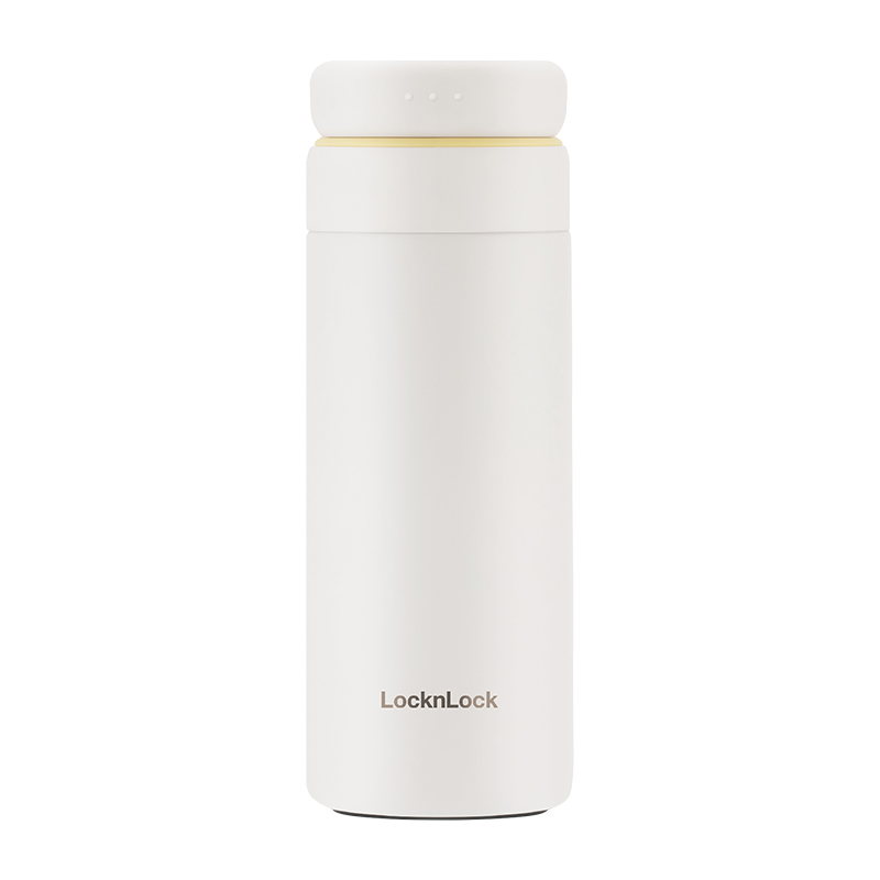 乐扣乐扣 LHC3289WHT 立立推盖保温杯350mL(白)|350mL产品图 2