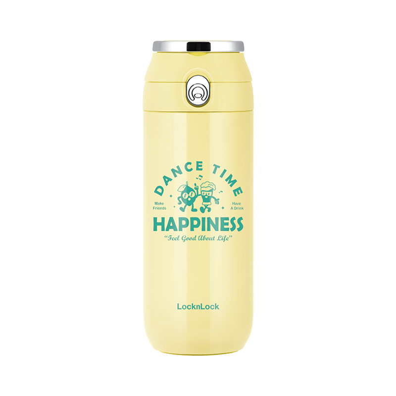 乐扣乐扣 LHC3331YEL 弹跳盖保温杯黄色460ml|460ml·一键弹盖·密封防漏·广口易清洗产品图 2