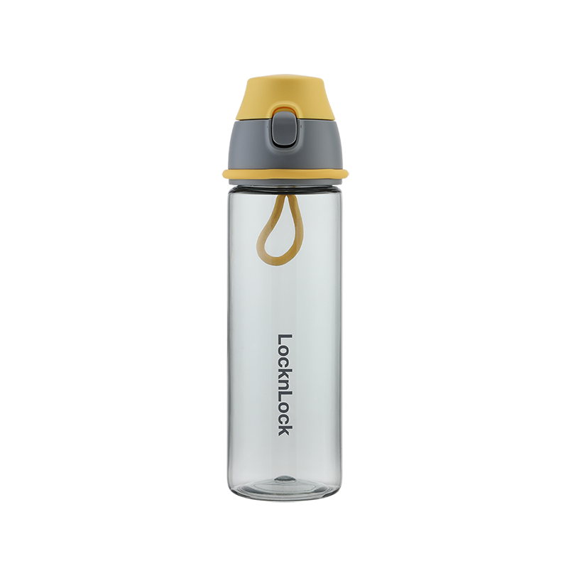 乐扣乐扣 HLC680YELFU 美乐运动弹盖杯灰黄700ml|700ml·一键弹盖产品图 2