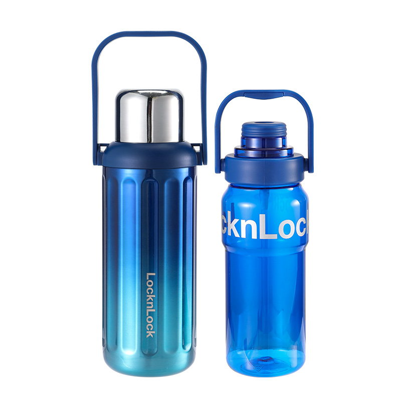 乐扣乐扣 LHC6664S1FU 星光能量提手运动杯壶2件套｜900ml+800ml·便携提手产品图 3