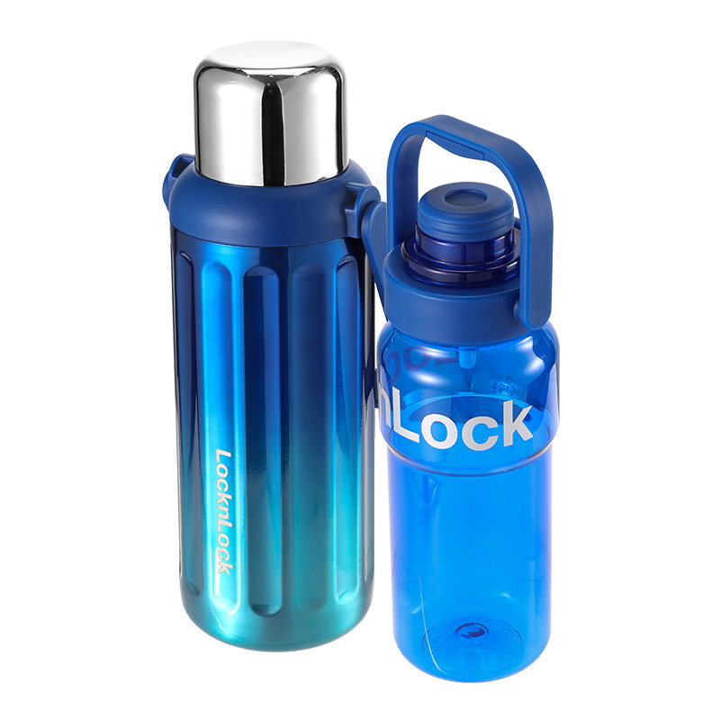 乐扣乐扣 LHC6664S1FU 星光能量提手运动杯壶2件套｜900ml+800ml·便携提手产品图 2