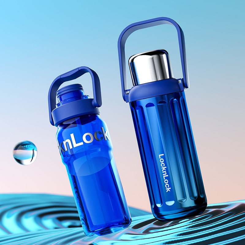 乐扣乐扣 LHC6664S1FU 星光能量提手运动杯壶2件套｜900ml+800ml·便携提手产品图 7