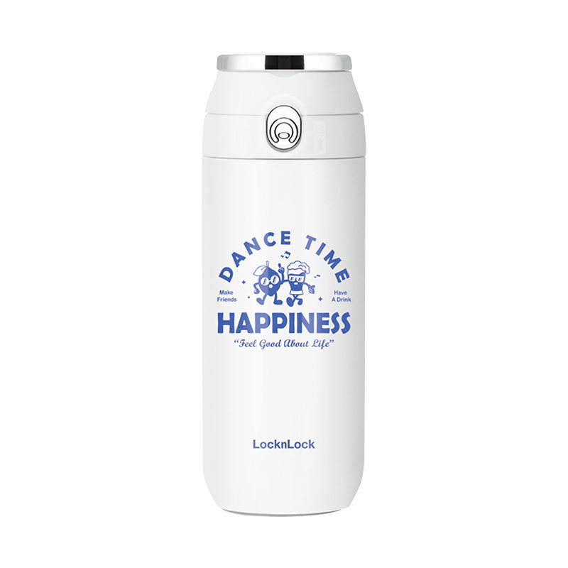 乐扣乐扣 LHC3331WHT 弹跳盖保温杯白色460ml｜460ml·一键弹盖·密封防漏·广口易清洗