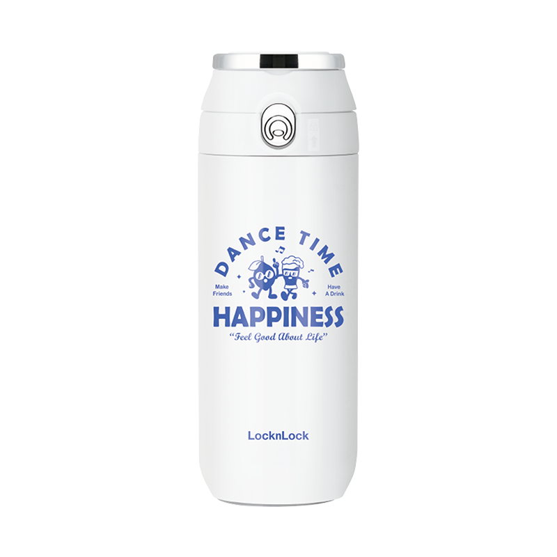 乐扣乐扣 LHC3331WHT 弹跳盖保温杯白色460ml|460ml·一键弹盖·密封防漏·广口易清洗产品图 2