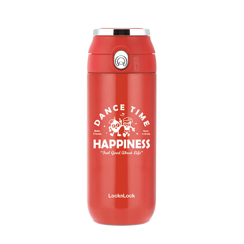 乐扣乐扣 LHC3331RED 弹跳盖保温杯红色460ml｜460ml·一键弹盖·密封防漏·广口易清洗