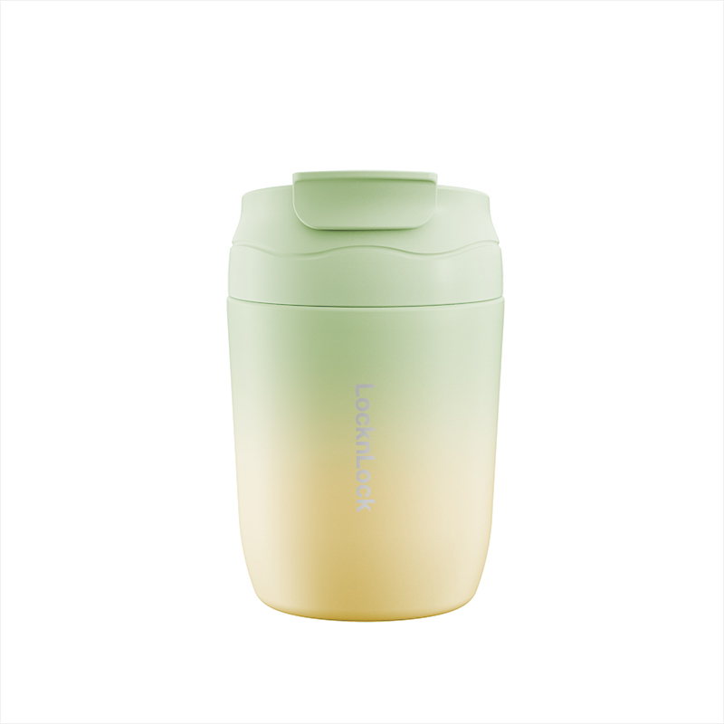 乐扣乐扣 LHC6590FU 炫彩嘟嘟杯绿黄350ml|350ml·真空锁温产品图 6