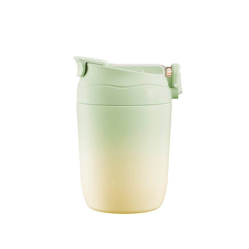 乐扣乐扣 LHC6590FU 炫彩嘟嘟杯绿黄350ml|350ml·真空锁温产品图 7