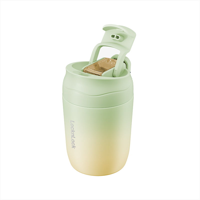 乐扣乐扣 LHC6590FU 炫彩嘟嘟杯绿黄350ml|350ml·真空锁温产品图 8