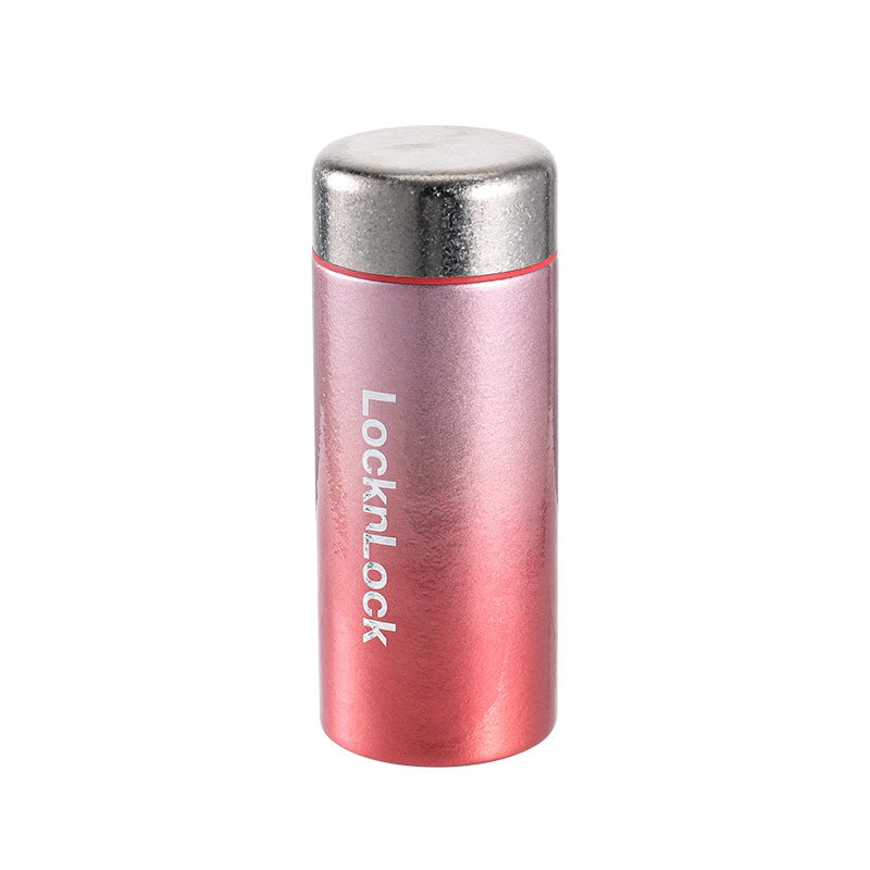 乐扣乐扣 LHC6674FU 钛享纯钛口袋杯樱粉200ml｜200ml·双层纯钛·真空锁温·密封防漏