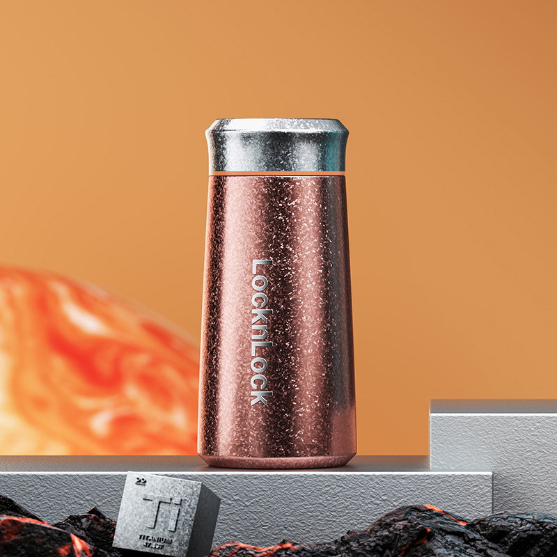 乐扣乐扣 LHC6677FU 钛享纯钛T型杯(小)悦橙320ml|320ml·双层纯钛·真空锁温·密封防漏产品图 7