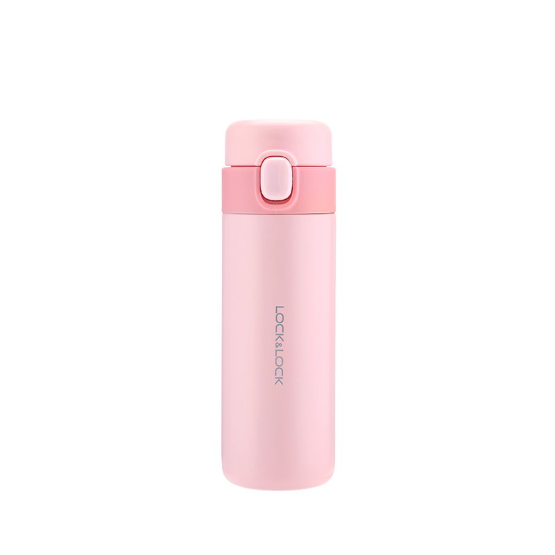 乐扣乐扣 LHC6540FU 雅纷弹跳保温杯粉色300ml|300ml·一键弹盖产品图 2
