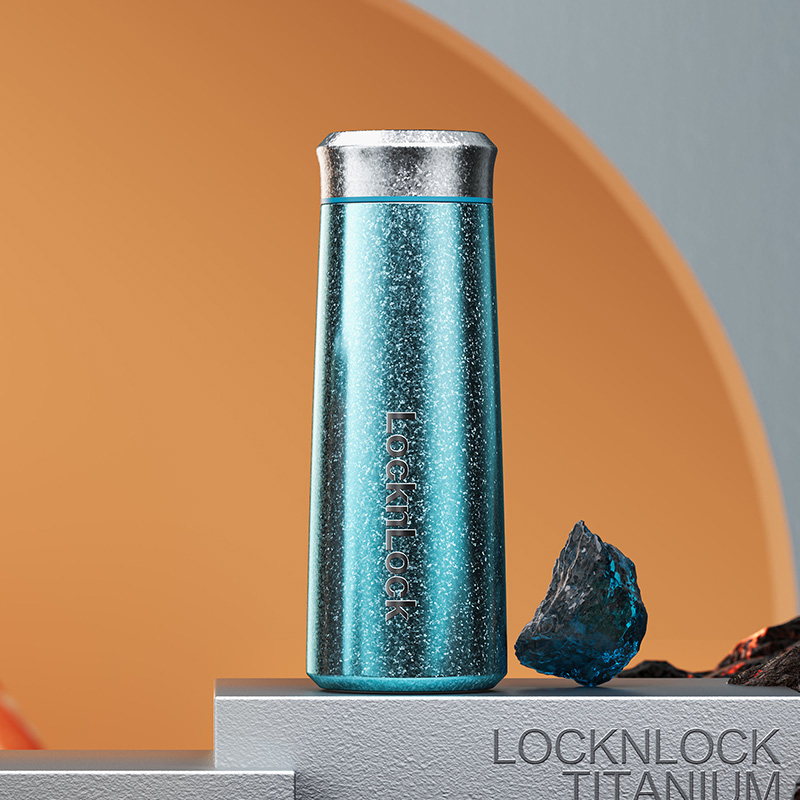 乐扣乐扣 LHC6676FU 钛享纯钛T型杯(大)漫绿420ml|420ml·双层纯钛·真空锁温·密封防漏产品图 7