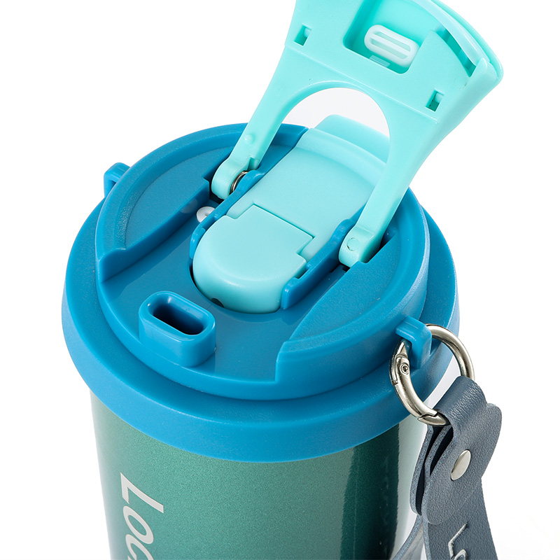 乐扣乐扣 LHC6679FU 钛享纯钛双饮咖啡杯500ml|500ml·双层纯钛·真空锁温·双饮口产品图 5