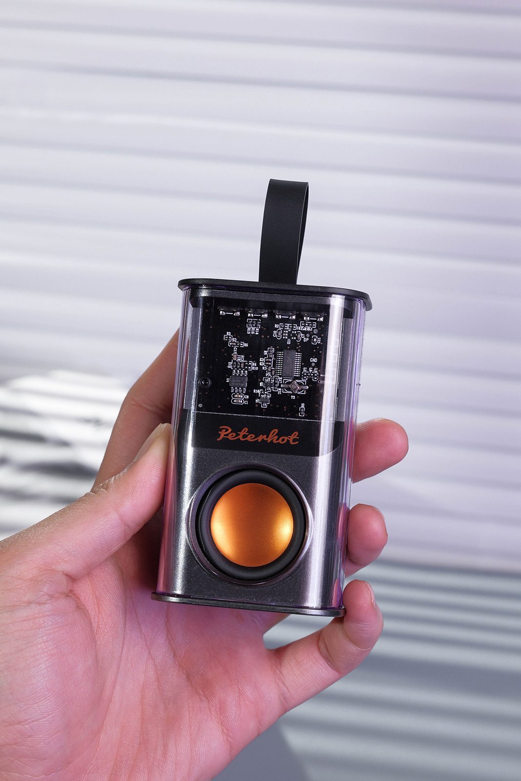 RS-SF28移动电源手持风扇+LC-0931透明蓝牙音箱科技礼盒产品图 5