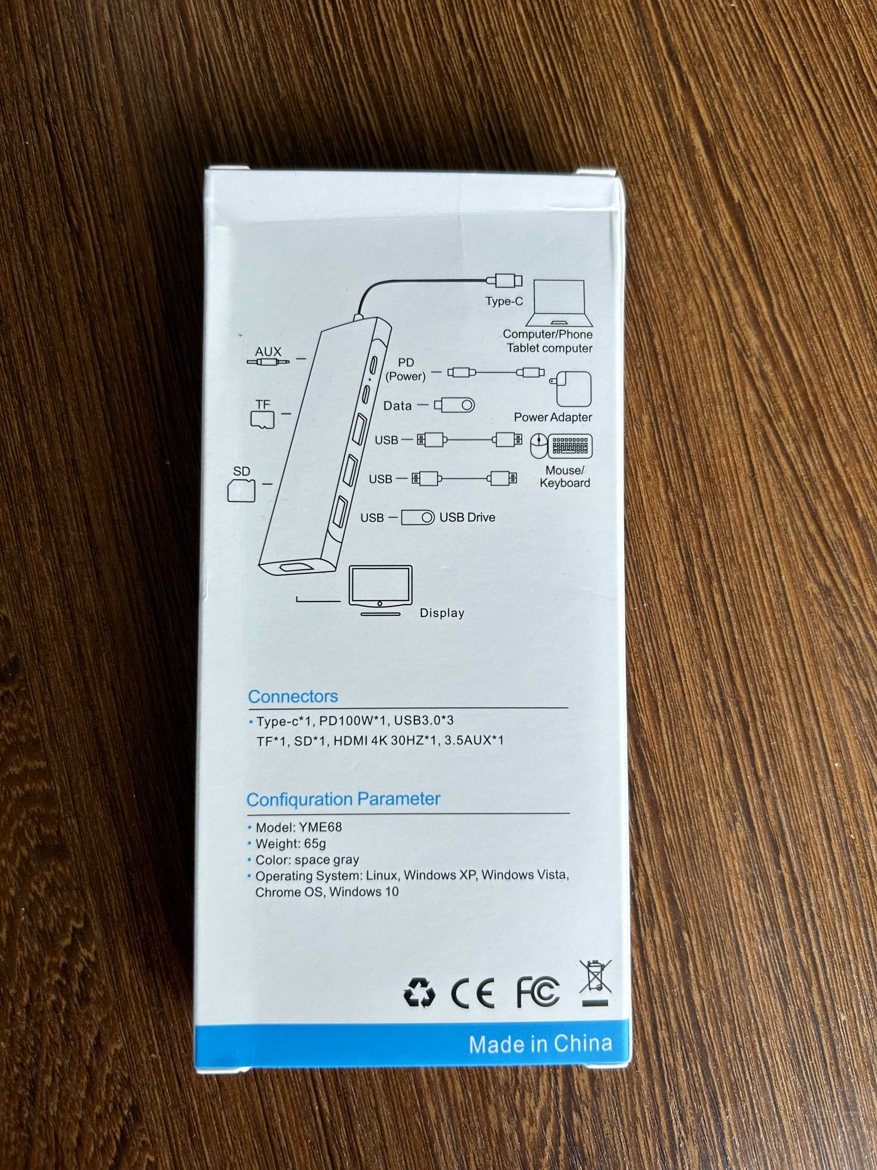 LC-0609 九合一拓展坞 无网口Type-C多口扩展器电脑周边产品图 3