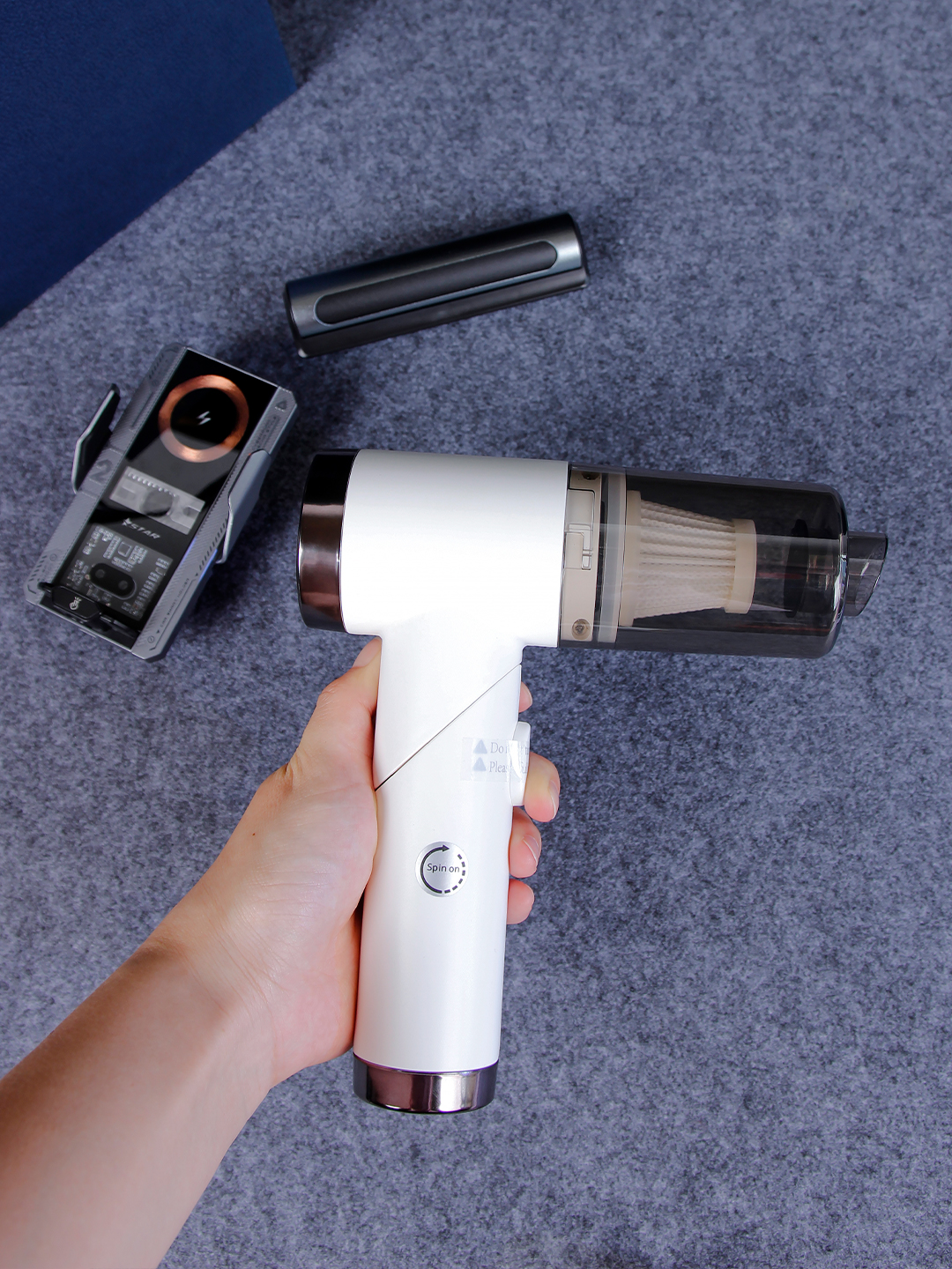 Q108 可折叠车载吸尘器便携汽车吸尘器车用清洁用品