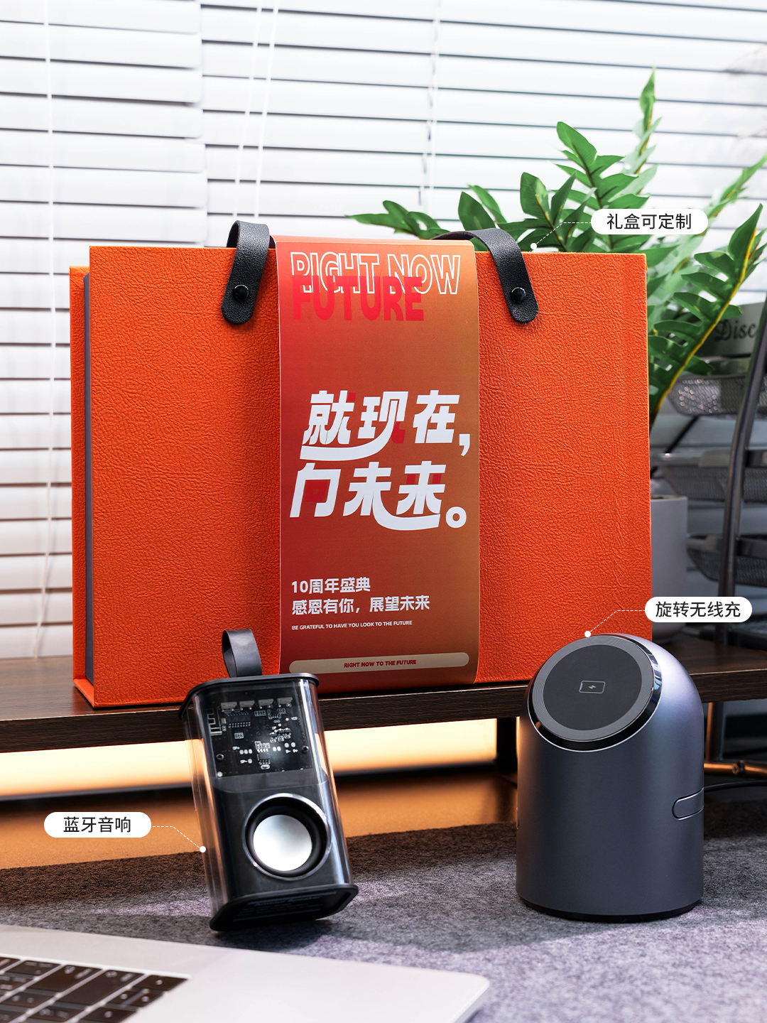 S9B无线充+LC-0931透明机甲蓝牙音箱产品图 2