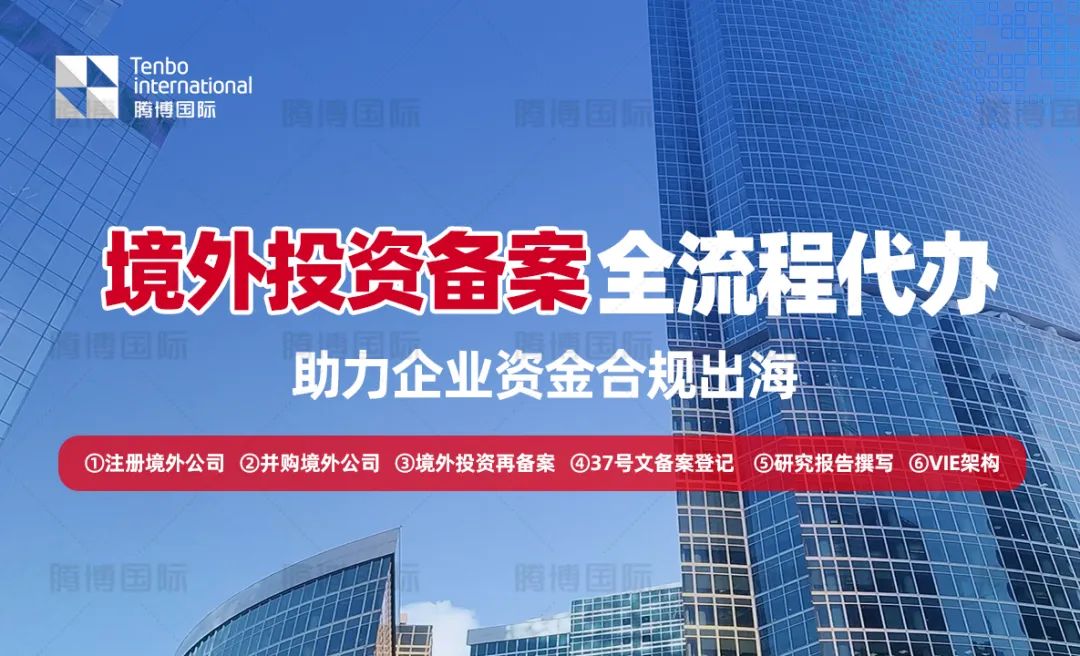 腾博智慧一站式代办境外投资ODI