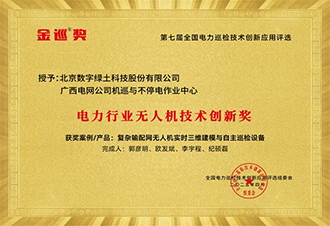 电力行业无人机技术创新奖
