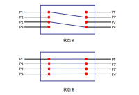 继电器式D2x2B光路图