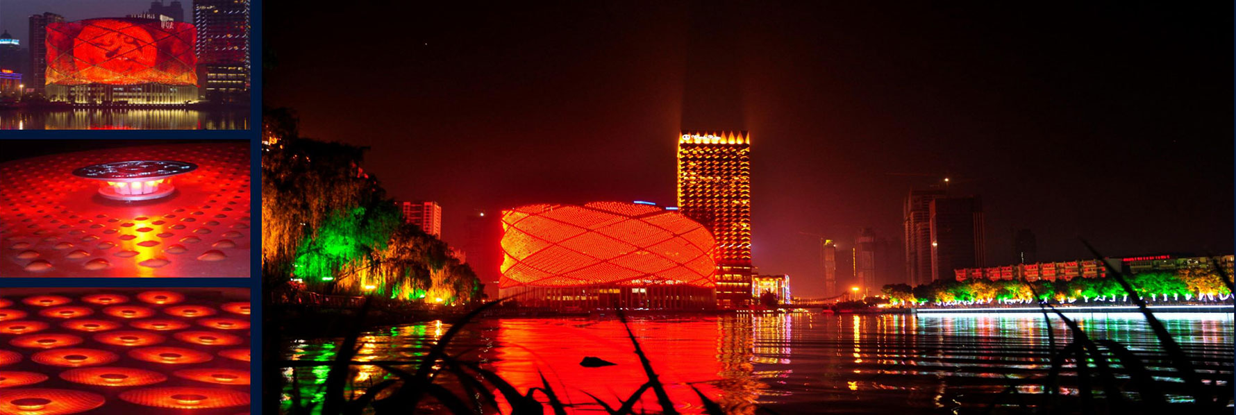 建筑灯光秀-武汉汉秀剧场亮化工程