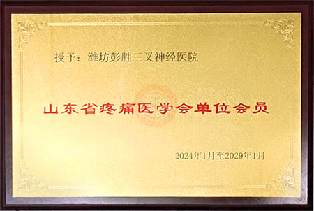 山东省疼痛医学会单位会员