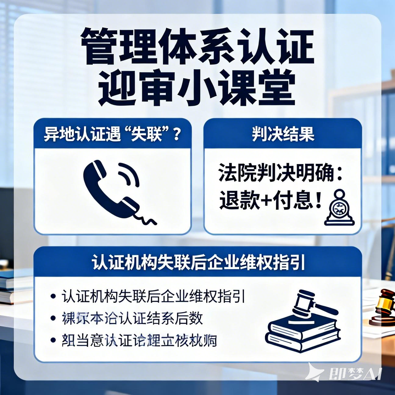 管理体系认证迎审