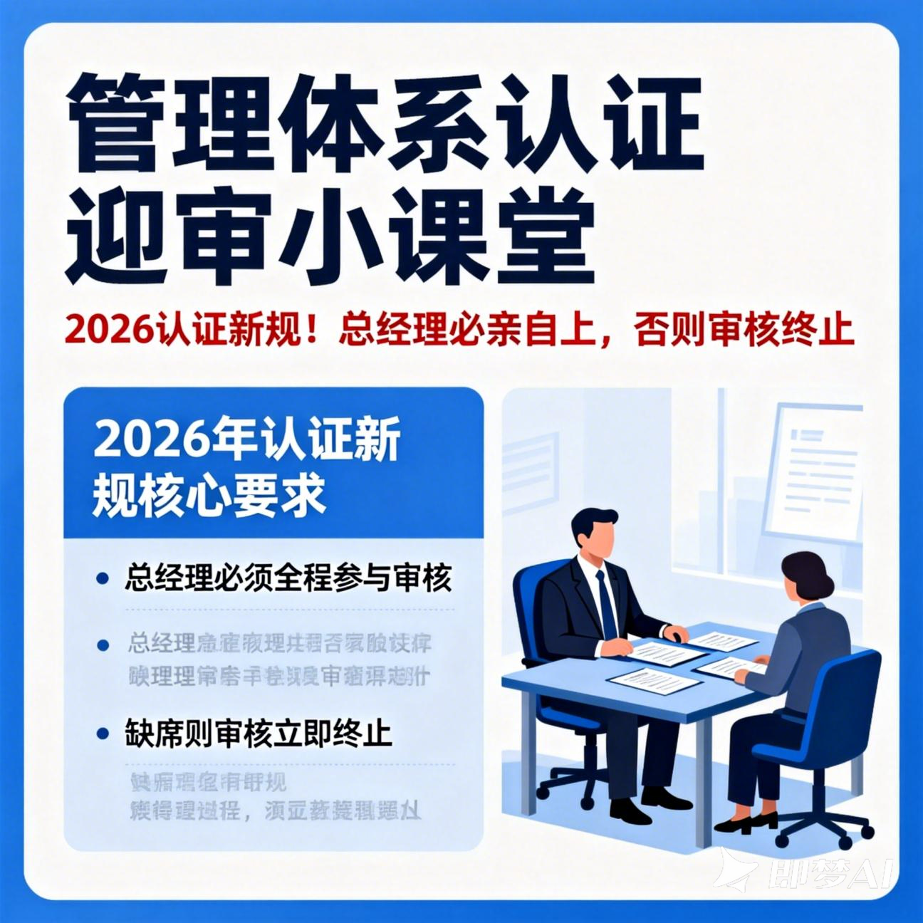 管理体系认证迎审