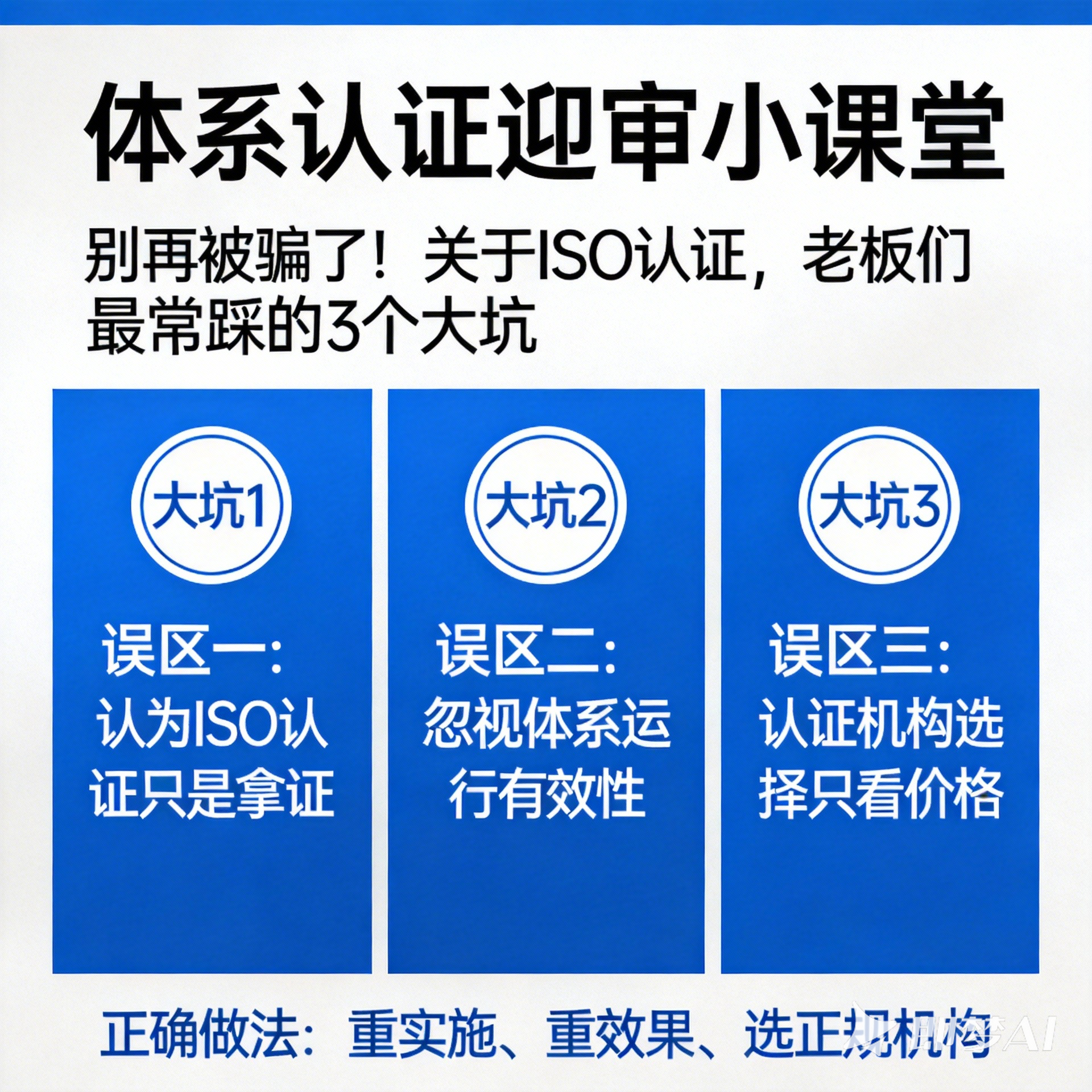 体系认证迎审小课堂